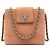 Chanel Borsa a tracolla in scamosciato marrone CC Marrone chiaro
