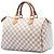 Louis Vuitton White Damier Azur Speedy 30 Weiß - Ansicht 2