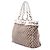 Gucci Positano Tote aus beigem GG Canvas - Ansicht 2
