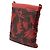 Borsa a tracolla Gucci Red Metal Abstact Lava Chainmail Rosso Bordò - vista 2