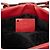 Borsa a tracolla Gucci Red Metal Abstact Lava Chainmail Rosso Bordò - vista 6