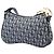 Dior Blue Diorissimo Trotter Canvas Double Saddle Crossbody Blu navy - vista 2