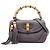 Borsa Gucci New Bamboo in pelle marrone Medium Taupe