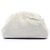 Bottega Veneta White Boucle Raffia The Mini Pouch Crossbody Bianco Crudo