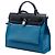 Hermès Blue Toile Herbag Zip 31 - vista 2