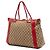 Bamboo Gucci Bella Tote aus beige GG Canvas, Größe Medium - Ansicht 2