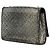 Saint Laurent Borsa a tracolla Kate Small in pelle di vitello metallizzata argento con motivo chevron - vista 2