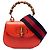 Bamboo Borsa Gucci Orange Mini in pelle di vitello 1947 con manico in bambù Arancione - vista 2