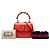 Bamboo Borsa Gucci Orange Mini in pelle di vitello 1947 con manico in bambù Arancione - vista 7