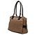 Bolso de hombro Fendi en lona Zucchino beige - vista 2