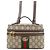 Borsa Vanity Gucci Beige Small GG Supreme Web Ophidia