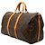 Louis Vuitton Marrón Monogram Keepall Bandouliere 50 Castaño - vista 2