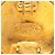 Orecchini Chanel Gold CC placcati oro tondi con clip D'oro - vista 3