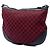 Sac bandoulière Gucci Red GG Canvas Rouge - vue 2