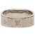 Louis Vuitton Nanogram Ring aus silberfarbenem Messing - Ansicht 3