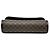 Céline Clutch Celine in tela rivestita Macadam nera Nero - vista 3