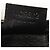 Céline Clutch Celine in tela rivestita Macadam nera Nero - vista 6
