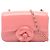 Chanel Mini CC Patent Camellia Flap Rosa