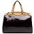 Louis Vuitton Purple Monogram Vernis Brea MM Porpora