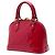 Louis Vuitton Alma BB in Vernis Monogram Rouge Rosso - vista 2