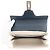16 Céline Borsa a mano e borsa a tracolla Celine in rafia blu navy - vista 5