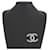 Spilla Chanel nera e argento Nero  - vista 4