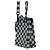 Borsa a tracolla Louis Vuitton Damier Distorted Steamer XS Nero Bianco - vista 2