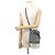 Borsa a tracolla Louis Vuitton Damier Distorted Steamer XS Nero Bianco - vista 5