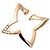 Louis Vuitton Ombre Blossom Diamond Ear Cuff Golden - Ansicht 2