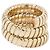 Bulgari Anello Tubogas in oro giallo 18K Bvlgari D'oro