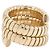 Bulgari Anello Tubogas in oro giallo 18K Bvlgari D'oro - vista 3