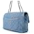 Borsa a tracolla in denim Chanel Blu - vista 2