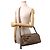 Hermès Borsa a tracolla Hermes Petit Courier Etoupe Evercolor Taupe - vista 4