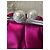 Weekend Max Mara Emmy Pochette Small Box in Raso Fucsia Fuschia - vista 6