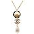 Collana Chanel Coco Mark Camellia A20A Nero D'oro - vista 2