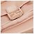 Borsa a mano e a tracolla Fendi Montresor Mini Rosa - vista 8