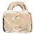 Orecchini con motivo borsa e logo Chanel Coco Rosa D'oro - vista 3