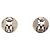 Orecchini a clip con logo Coco Mark di Chanel Argento Bianco - vista 2