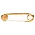 Spilla Vintage Chanel Coco Mark D'oro - vista 2