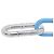 Choker Bottega Veneta Light Blue Silver Blu chiaro - vista 10