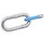 Choker Bottega Veneta Light Blue Silver Blu chiaro - vista 9