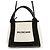Borsa Balenciaga Navy Cabas XS Nero Bianco
