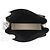 Borsa Balenciaga Navy Cabas XS Nero Bianco - vista 6