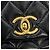 Borsa a tracolla Chanel in pelle nera con catena Nero - vista 12