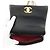 Borsa a tracolla Chanel in pelle nera con catena Nero - vista 6