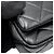 Borsa a tracolla Chanel in pelle nera con catena Nero - vista 8