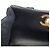 Borsa a tracolla Chanel in pelle nera con catena Nero - vista 9