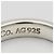 Tiffany & Co. 1837 schmaler Ring aus 925er Silber - Ansicht 8