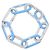 Bracciale Charm Azzurro Bottega Veneta Blu chiaro