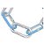 Bracciale Charm Azzurro Bottega Veneta Blu chiaro - vista 4